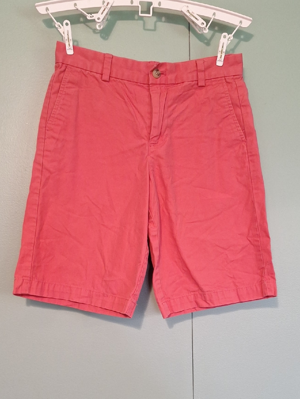 Vineyard Vines Coral Boys Short Size 12